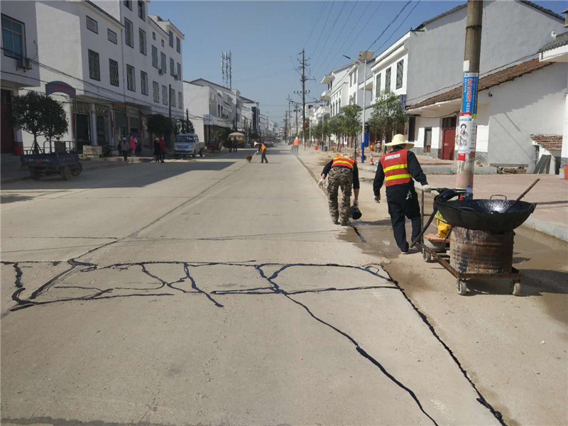 清灌缝处理旧缝